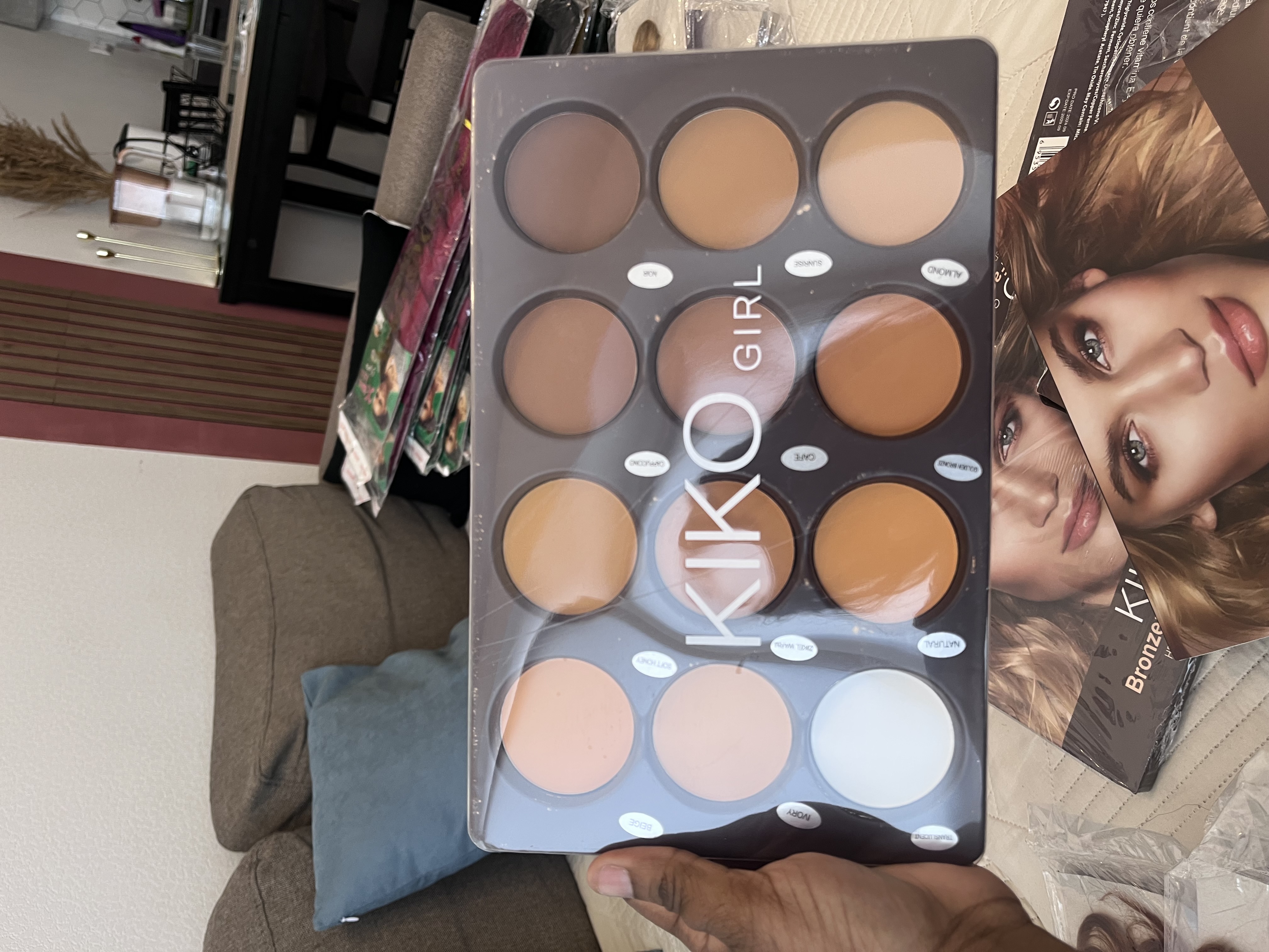 Palettes de maquillage
